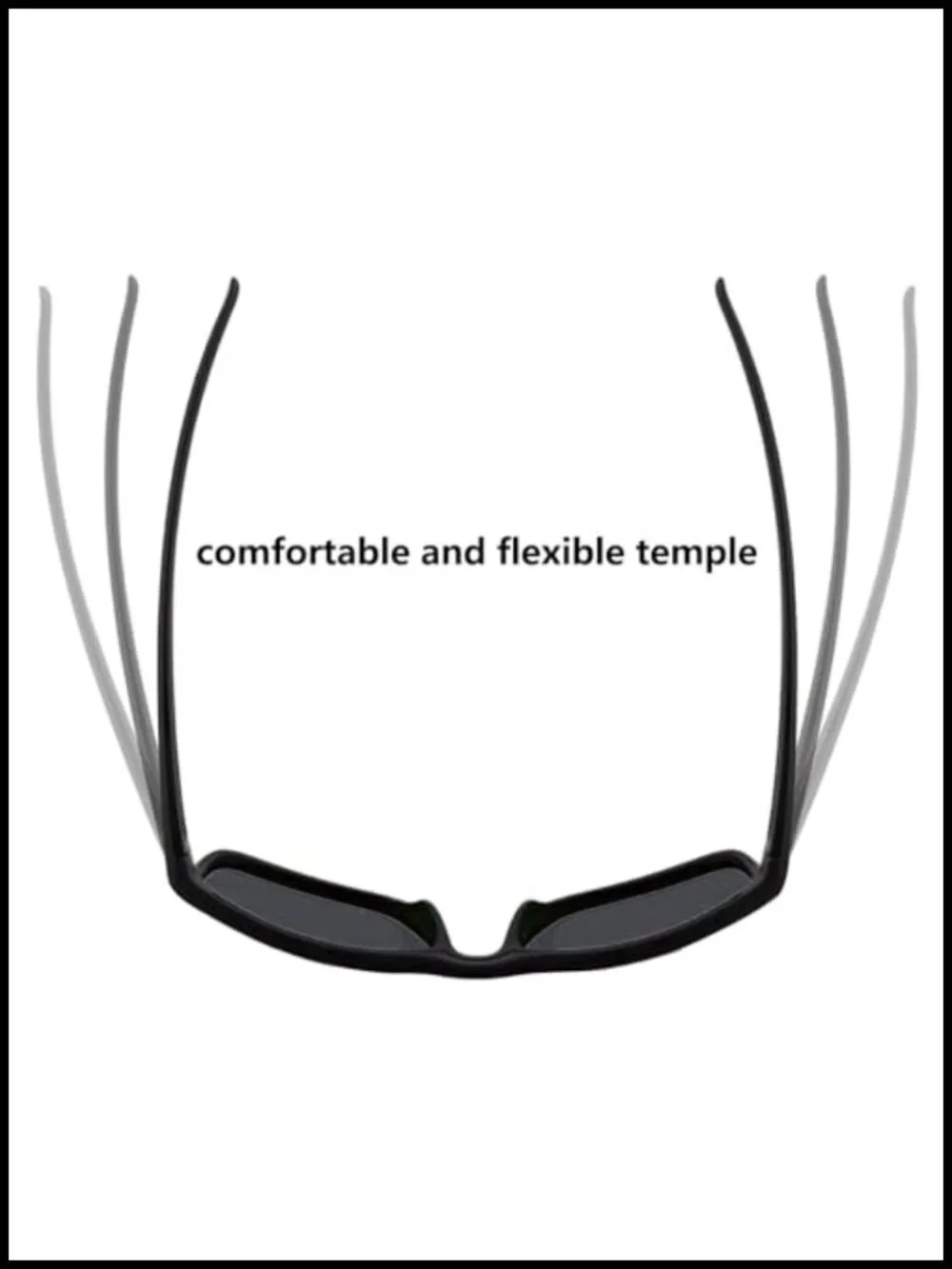 Vintage Retro Aviator Sunglasses TR-90 Frame Polarized UV400